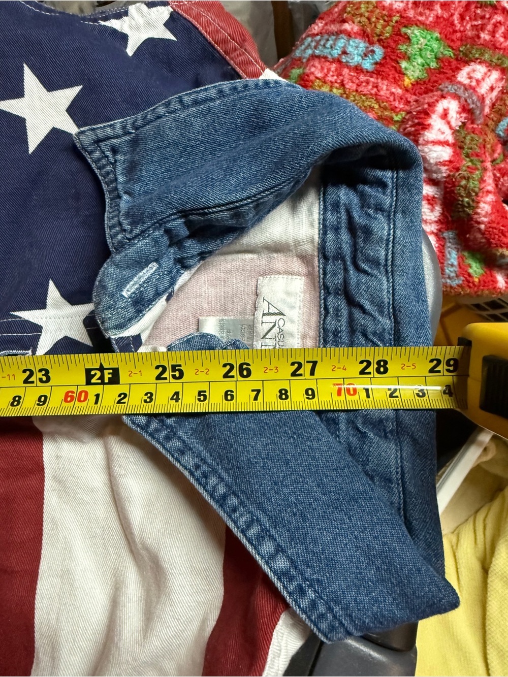 Red, White and Blue American Flag Patriotic Tank Top - Picture 7 of 9